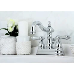 Outlet Heritage 4-Inch Centerset 3-Hole Bathroom Faucet 4