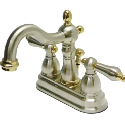 Outlet Heritage 4-Inch Centerset 3-Hole Bathroom Faucet 4