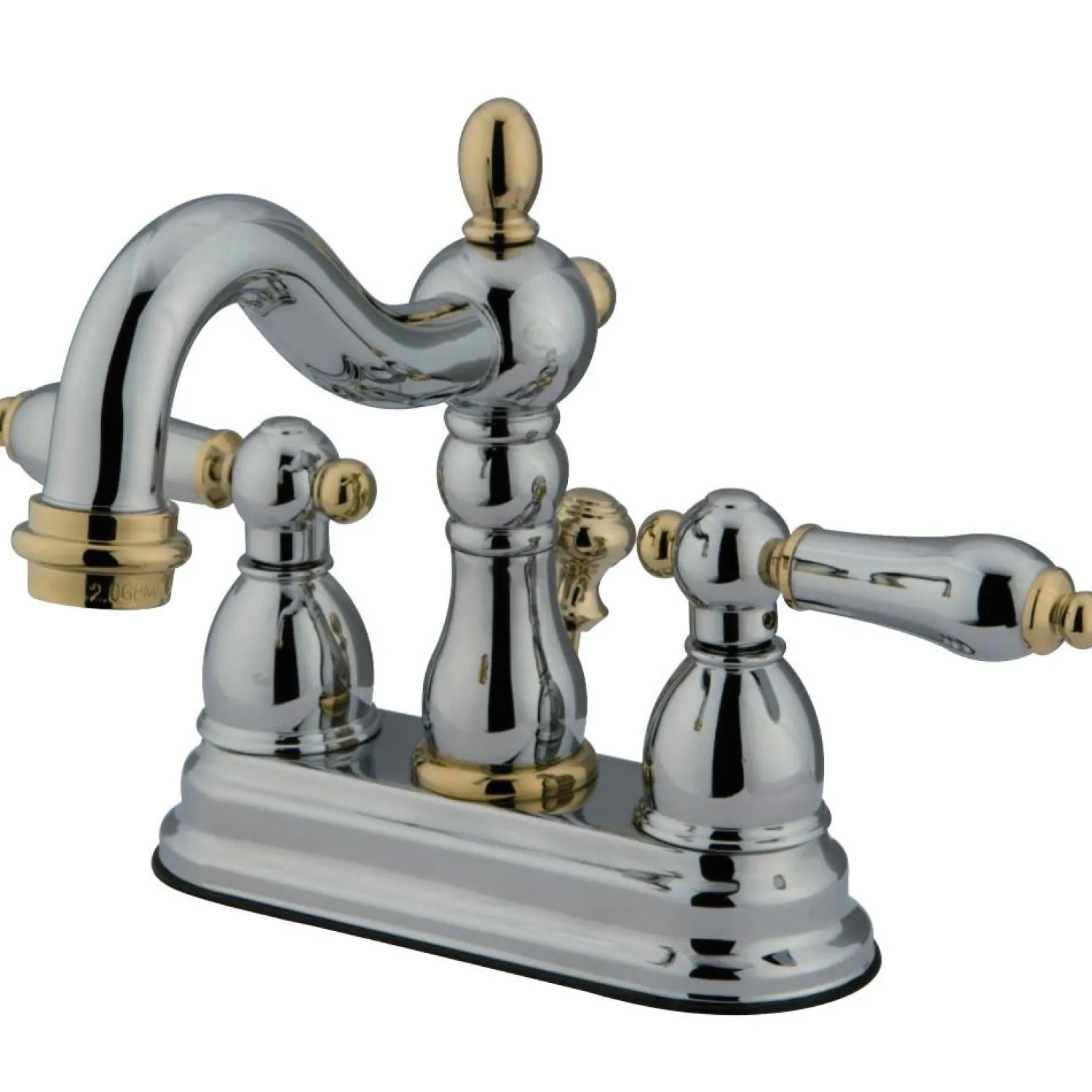 Outlet Heritage 4-Inch Centerset 3-Hole Bathroom Faucet 4" Center Set