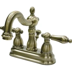 Outlet Heritage 4-Inch Centerset 3-Hole Bathroom Faucet 4