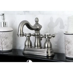Best Heritage 4-Inch Centerset Deck Mount Bathroom Faucet 4