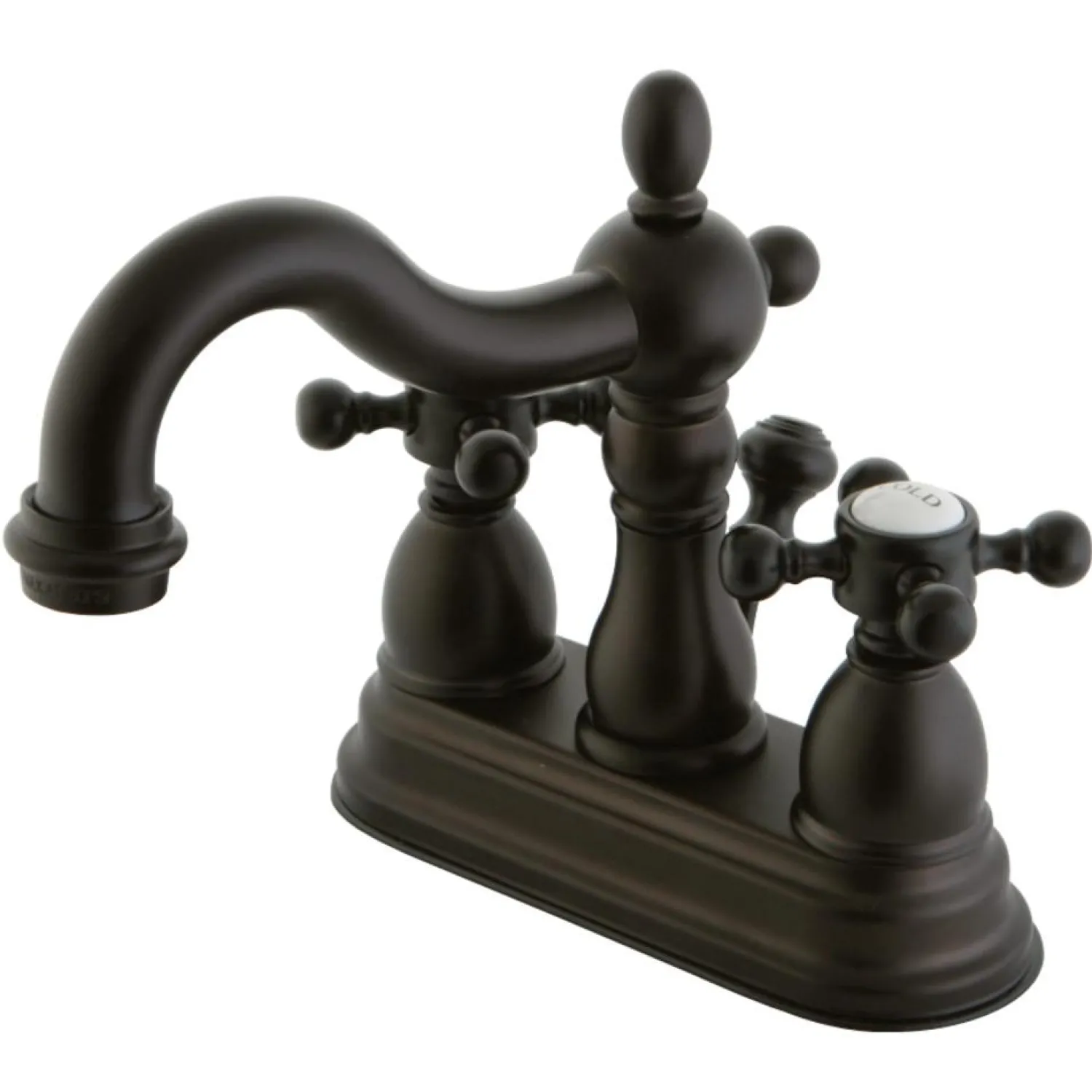 Best Heritage 4-Inch Centerset Deck Mount Bathroom Faucet 4" Center Set