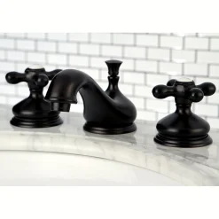 Clearance Heritage 8-Inch Widespread Deck Mount Bathroom Faucet 8