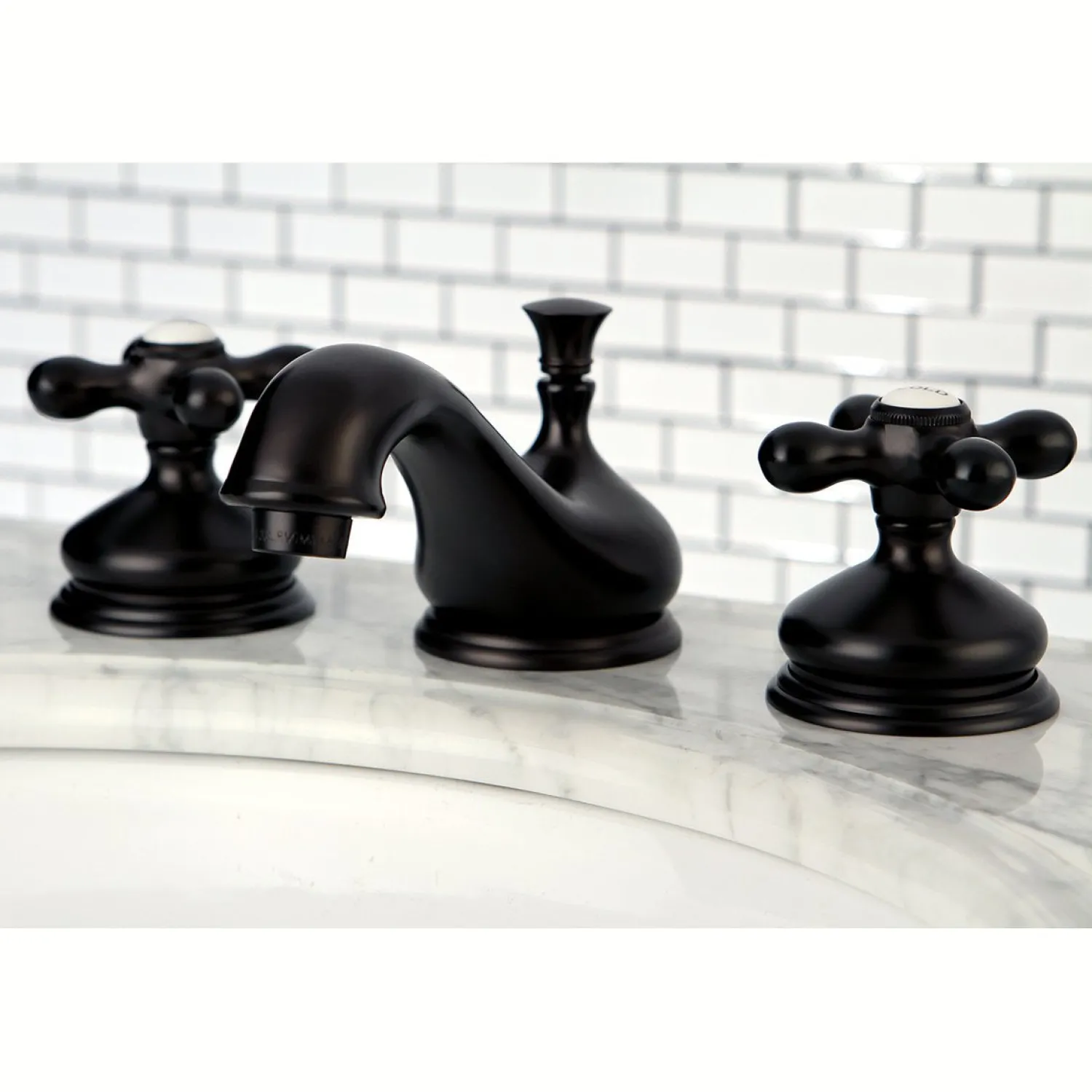 Clearance Heritage 8-Inch Widespread Deck Mount Bathroom Faucet 8" Widespread