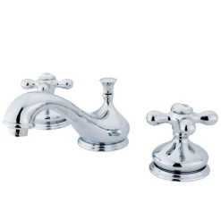 Clearance Heritage 8-Inch Widespread Deck Mount Bathroom Faucet 8