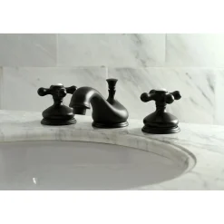Clearance Heritage 8-Inch Widespread Deck Mount Bathroom Faucet 8