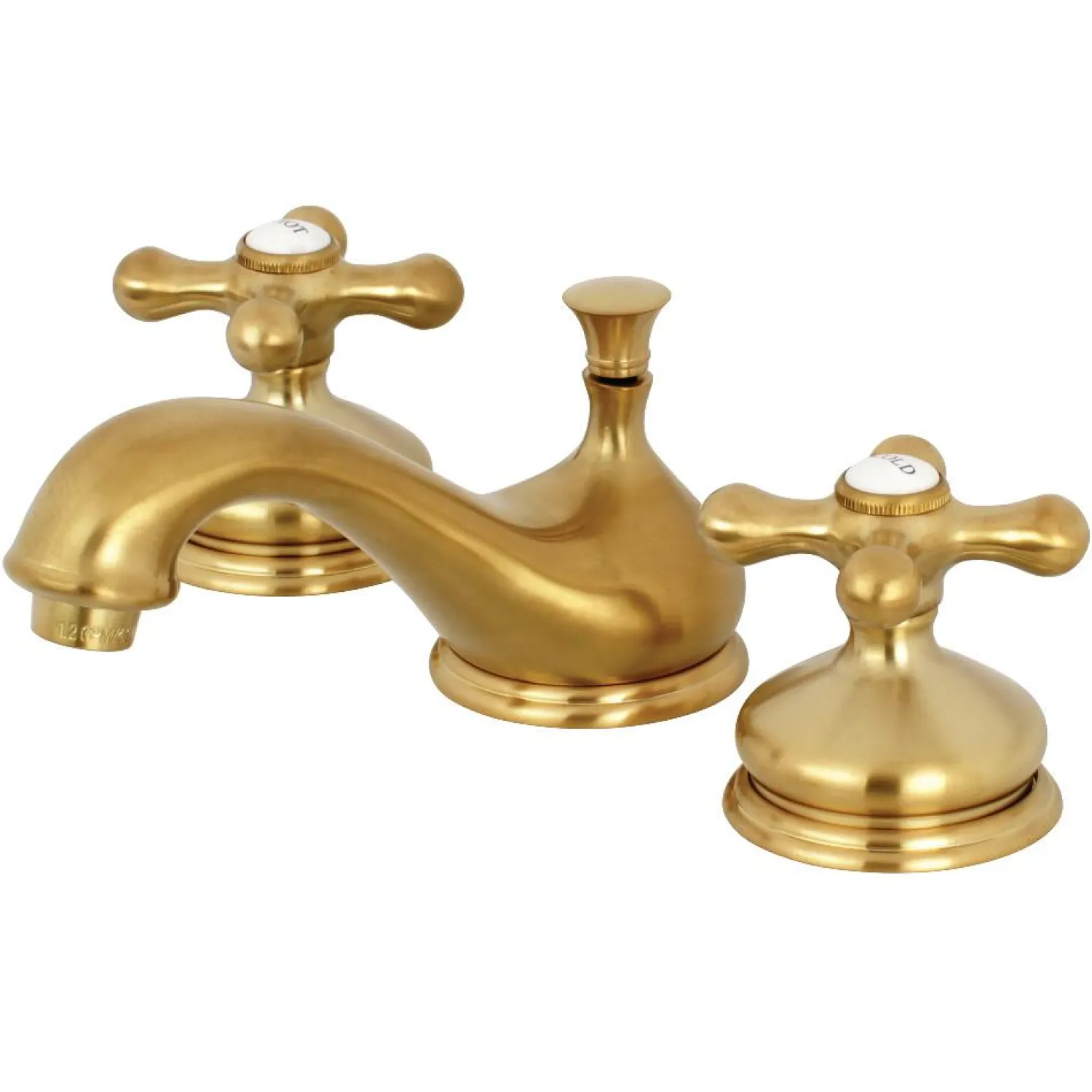 Clearance Heritage 8-Inch Widespread Deck Mount Bathroom Faucet 8" Widespread