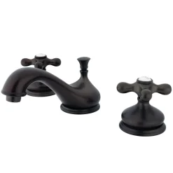 Clearance Heritage 8-Inch Widespread Deck Mount Bathroom Faucet 8