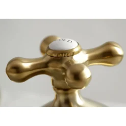 Clearance Heritage 8-Inch Widespread Deck Mount Bathroom Faucet 8