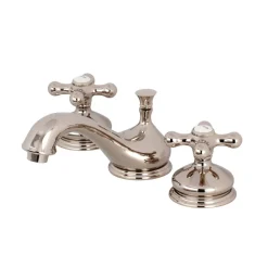 Clearance Heritage 8-Inch Widespread Deck Mount Bathroom Faucet 8