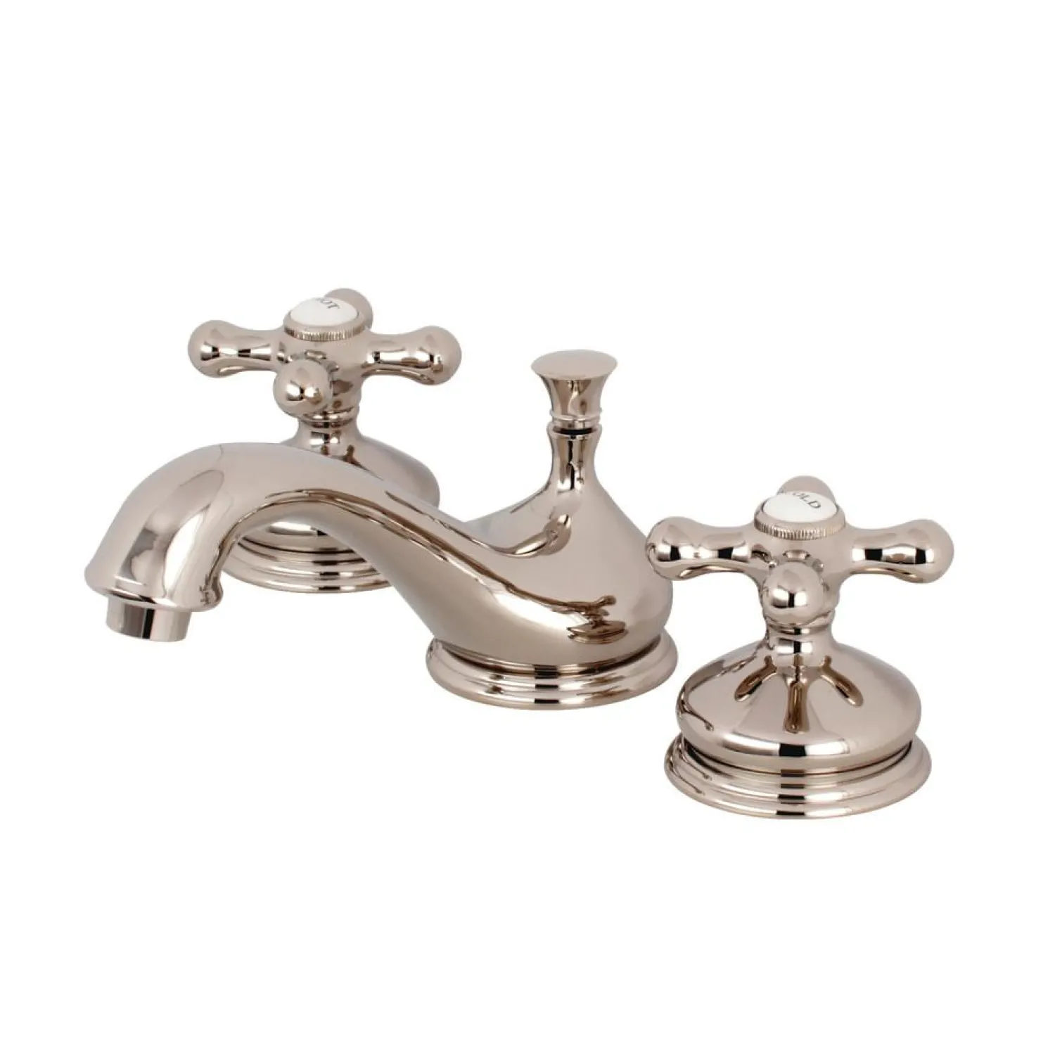 Clearance Heritage 8-Inch Widespread Deck Mount Bathroom Faucet 8" Widespread