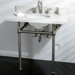 Online Heritage 8-Inch Widespread Bathroom Faucet with Brass Pop-Up 8