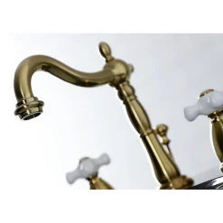 Online Heritage 8-Inch Widespread 3-Hole Bathroom Faucet 8
