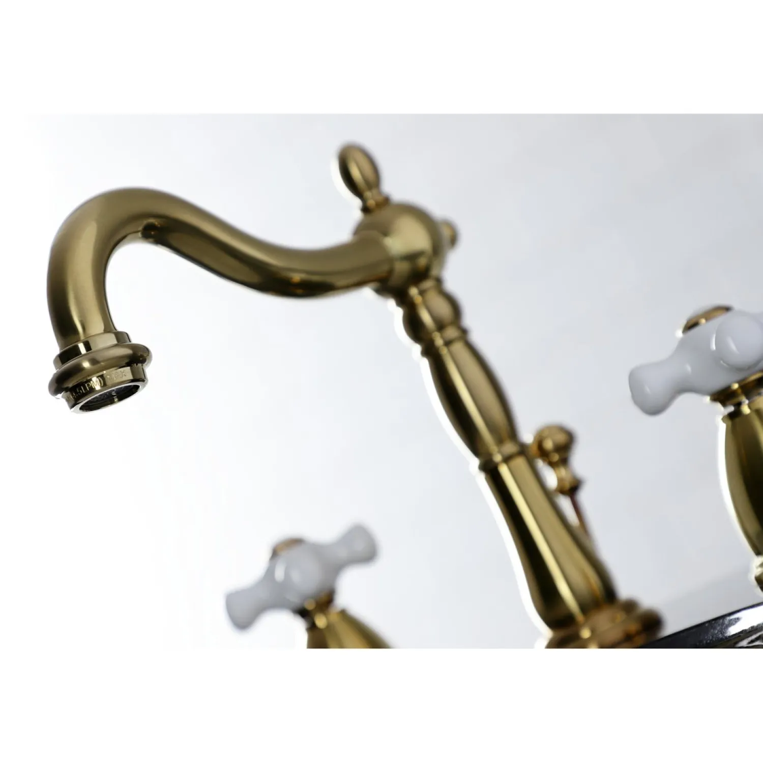Online Heritage 8-Inch Widespread 3-Hole Bathroom Faucet 8" Widespread