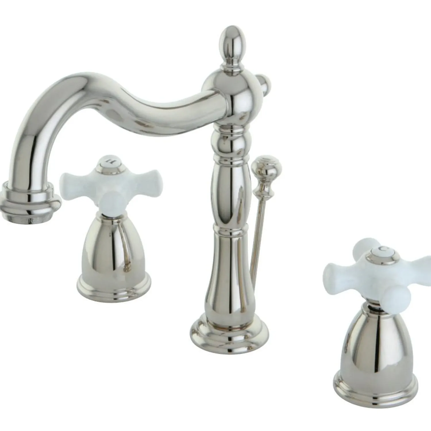 Online Heritage 8-Inch Widespread 3-Hole Bathroom Faucet 8" Widespread