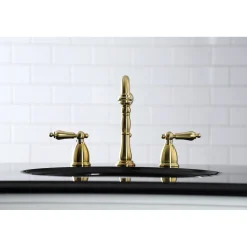 New Heritage 8-Inch Widespread Bathroom Faucet 8