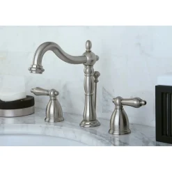 New Heritage 8-Inch Widespread Bathroom Faucet 8