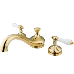 Discount Heritage Lever-Handle Roman Tub Filler Tub Faucets