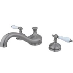 Discount Heritage Lever-Handle Roman Tub Filler Tub Faucets