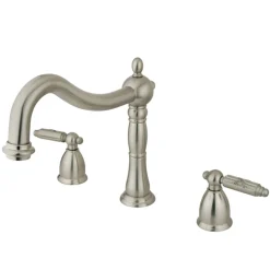 Clearance Heritage Three-Hole Roman Tub Filler Tub Faucets