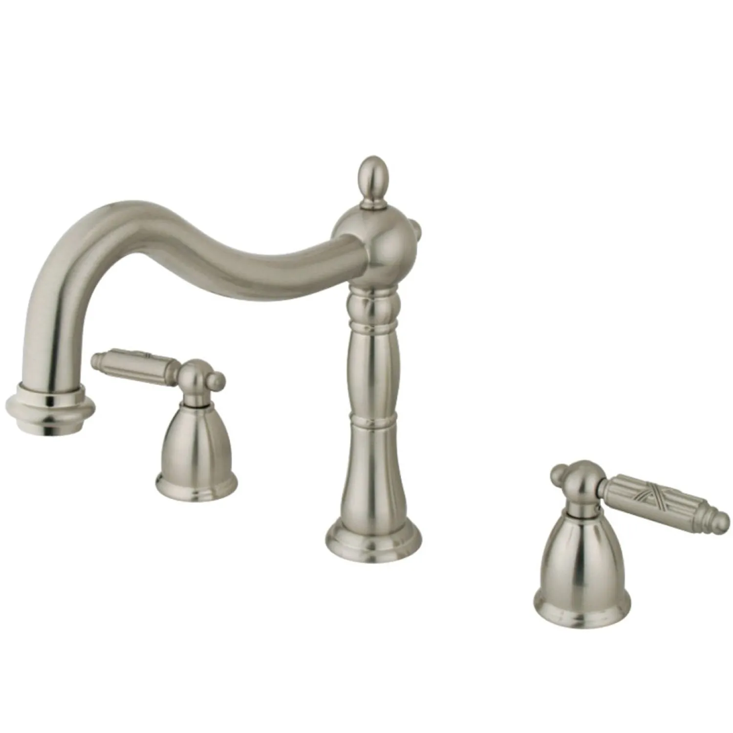 Clearance Heritage Three-Hole Roman Tub Filler Tub Faucets
