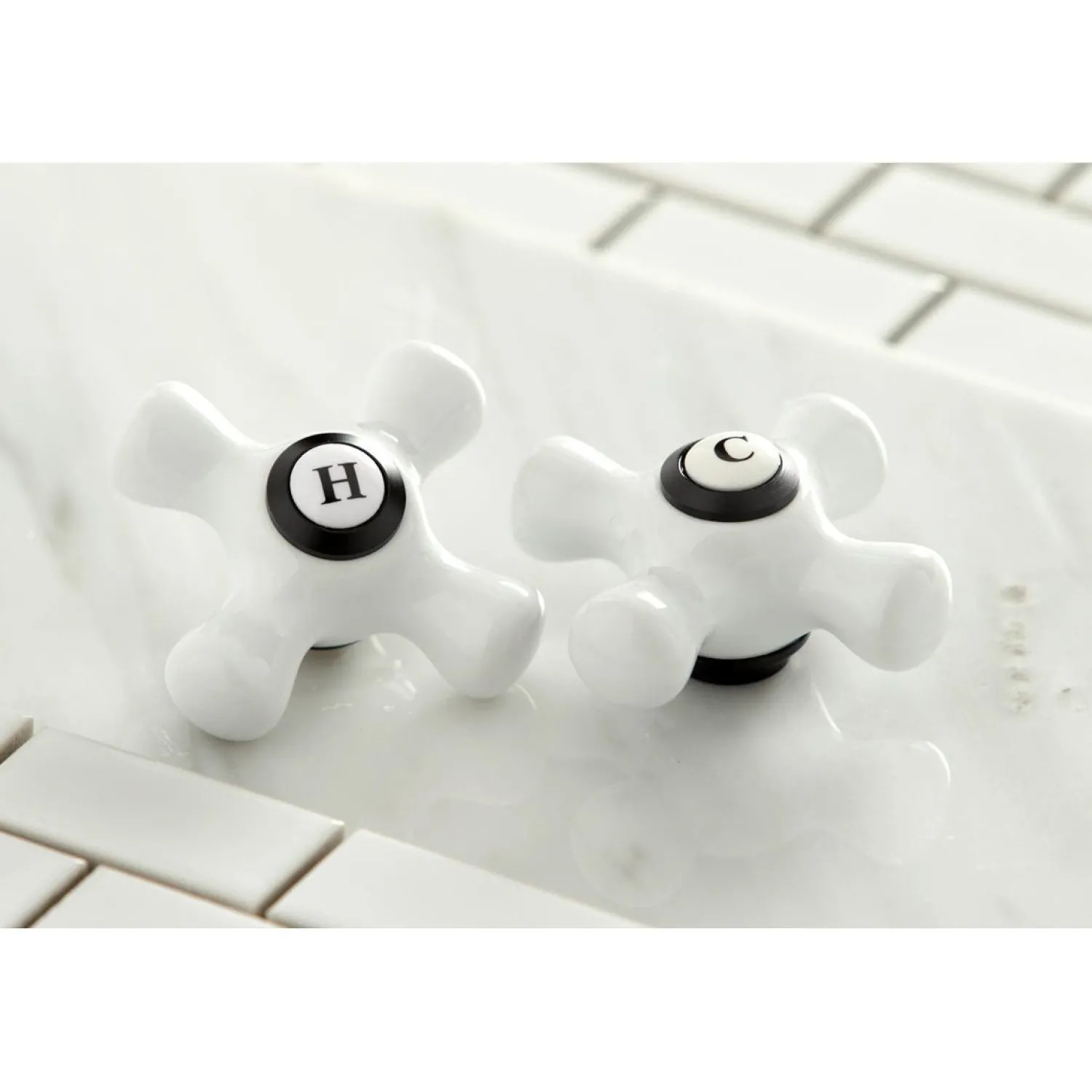 Online Heritage Two Handles Wall Mount Tub Filler Tub Faucets