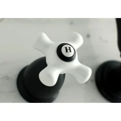 Online Heritage Two Handles Wall Mount Tub Filler Tub Faucets