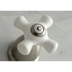 Online Heritage Two Handles Wall Mount Tub Filler Tub Faucets