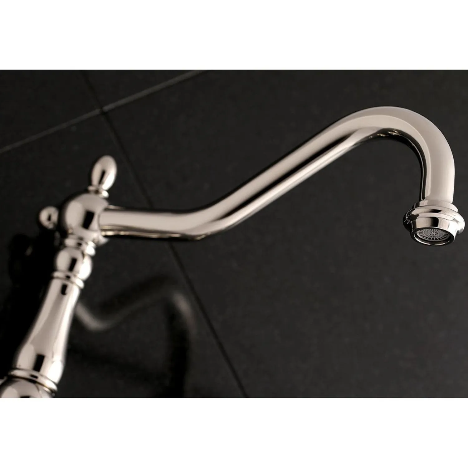 Online Heritage Two Handles Wall Mount Tub Filler Tub Faucets