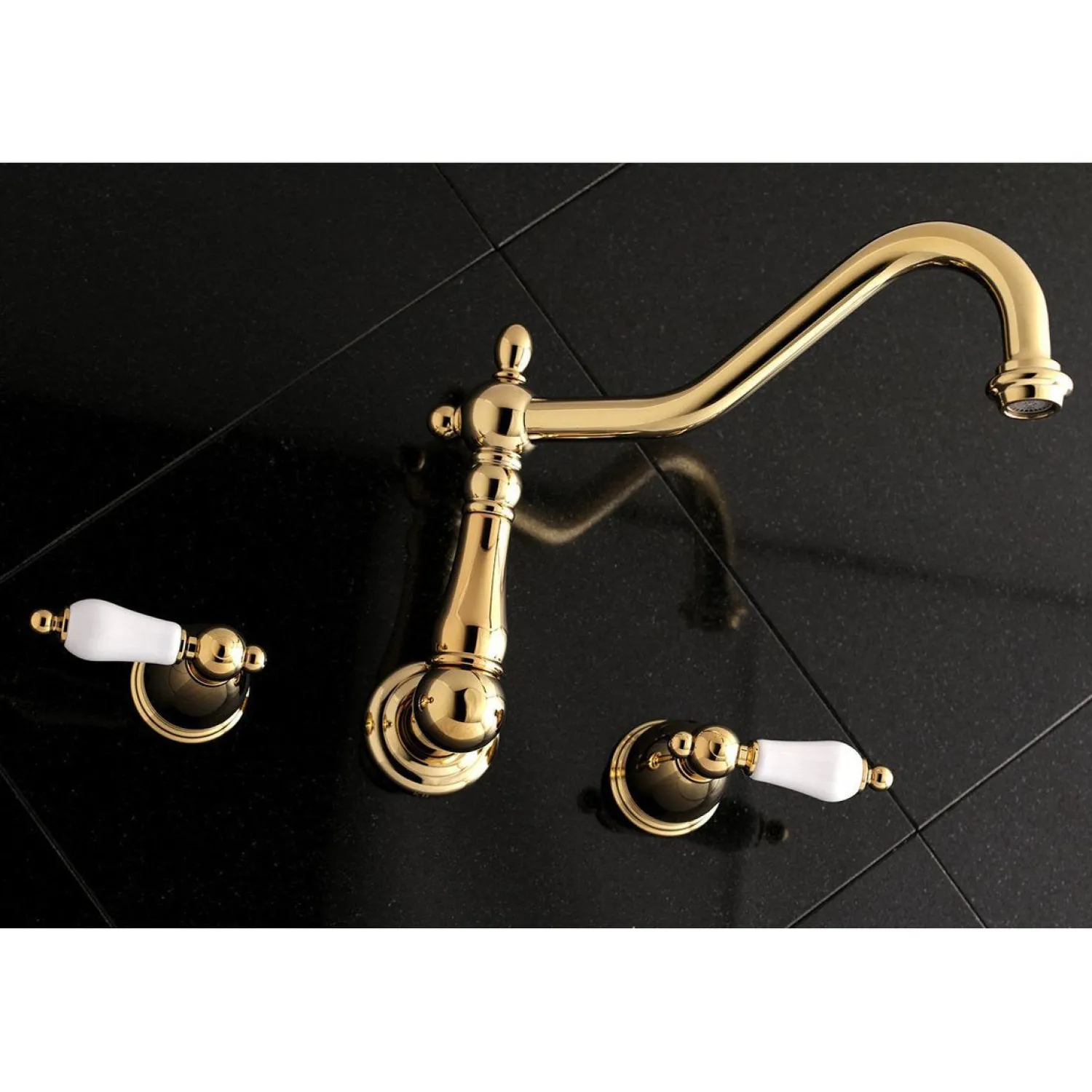 Sale Heritage Two-Handle Wall Mount Tub Filler Tub Faucets