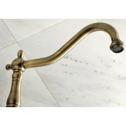 Sale Heritage Two-Handle Wall Mount Tub Filler Tub Faucets