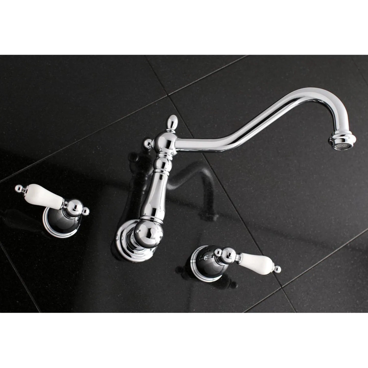 Sale Heritage Two-Handle Wall Mount Tub Filler Tub Faucets