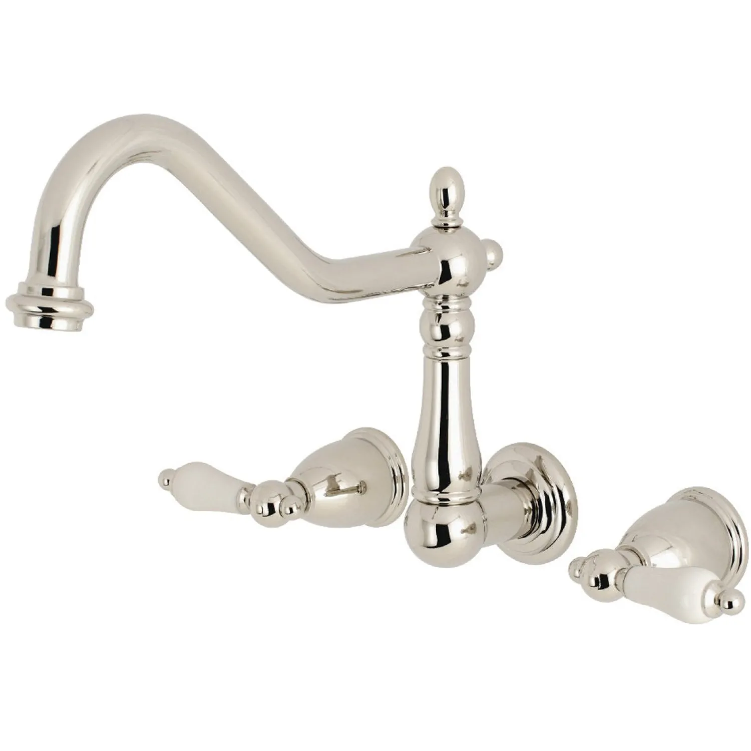 Sale Heritage Two-Handle Wall Mount Tub Filler Tub Faucets