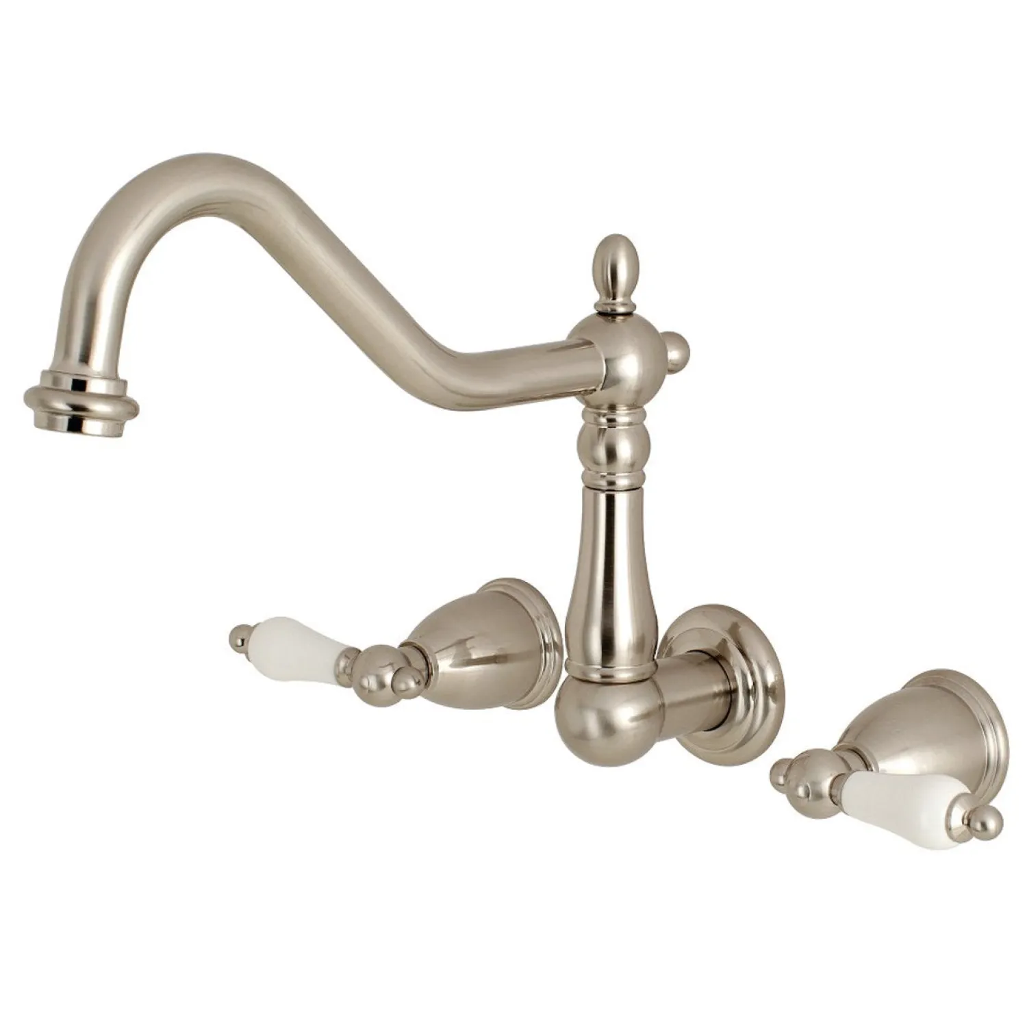 Sale Heritage Two-Handle Wall Mount Tub Filler Tub Faucets
