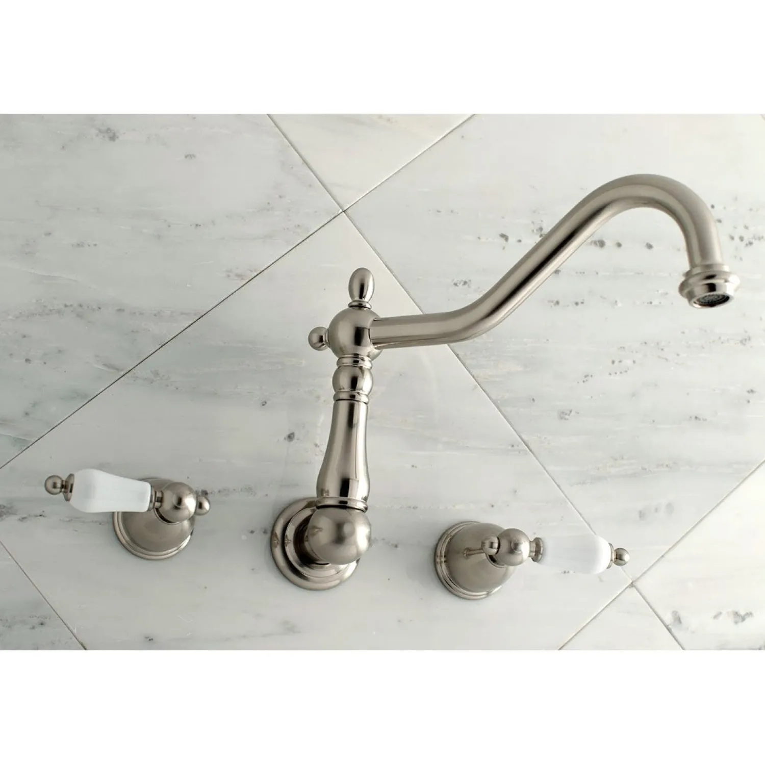 Sale Heritage Two-Handle Wall Mount Tub Filler Tub Faucets
