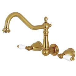 Sale Heritage Two-Handle Wall Mount Tub Filler Tub Faucets
