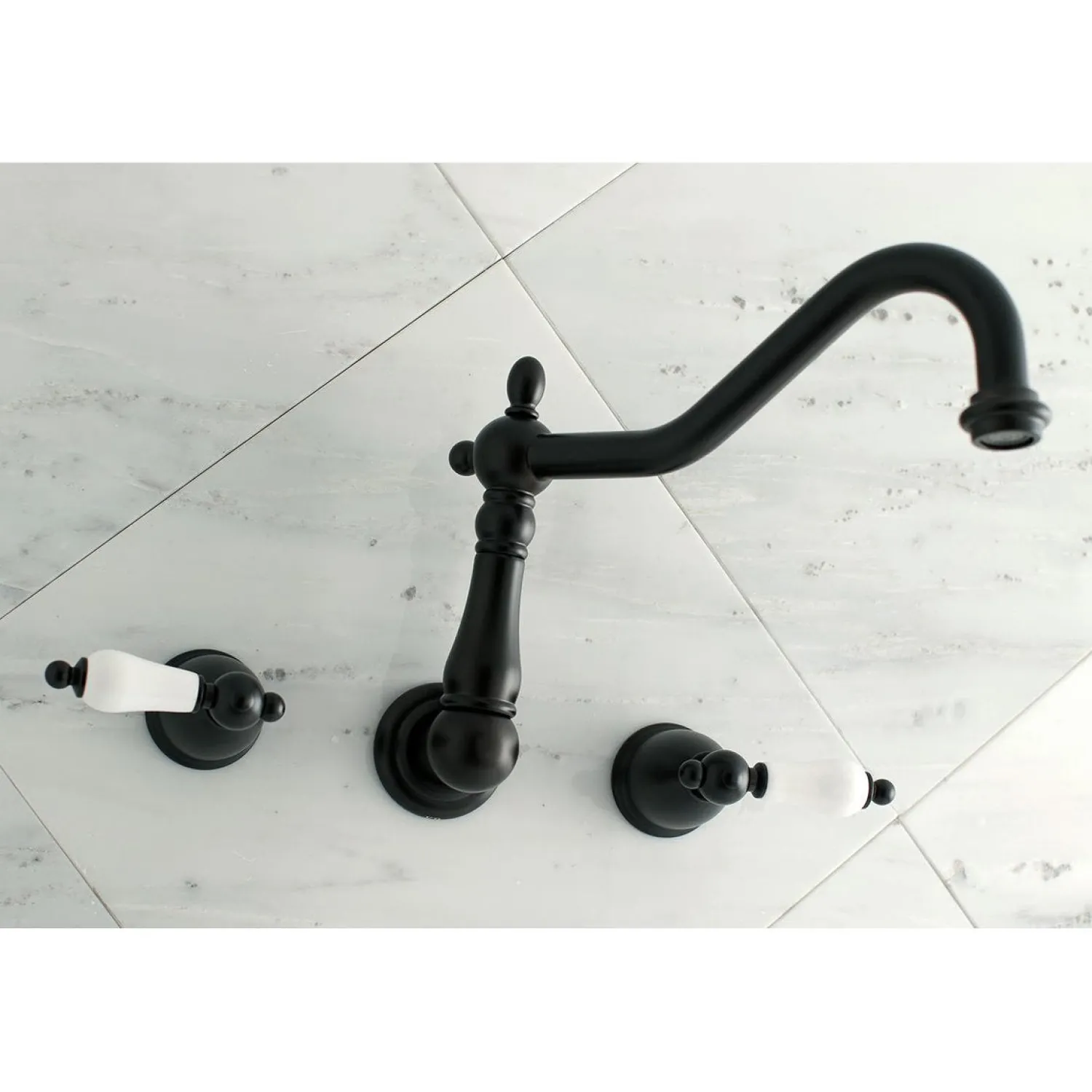 Sale Heritage Two-Handle Wall Mount Tub Filler Tub Faucets