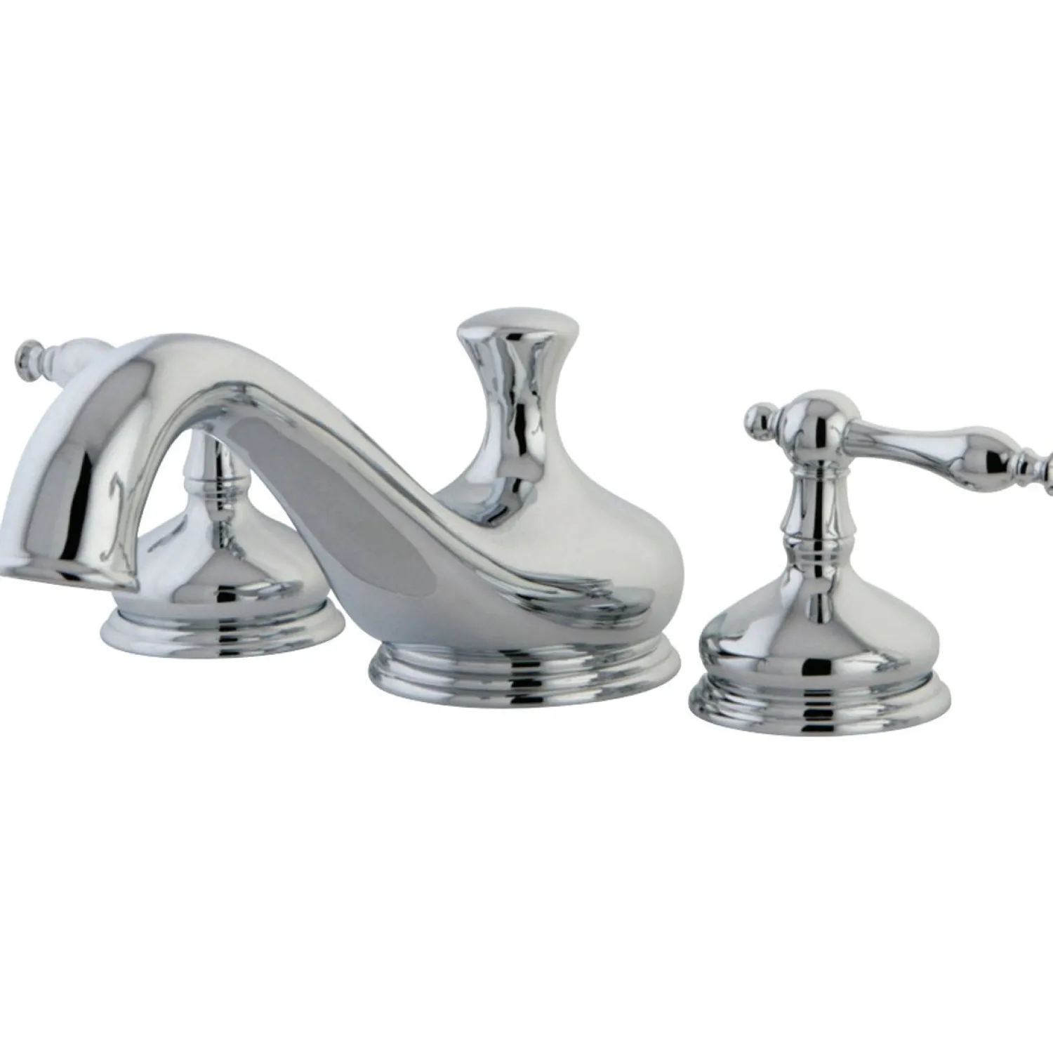 Heritage Two Handles Roman Tub Filler Tub Faucets