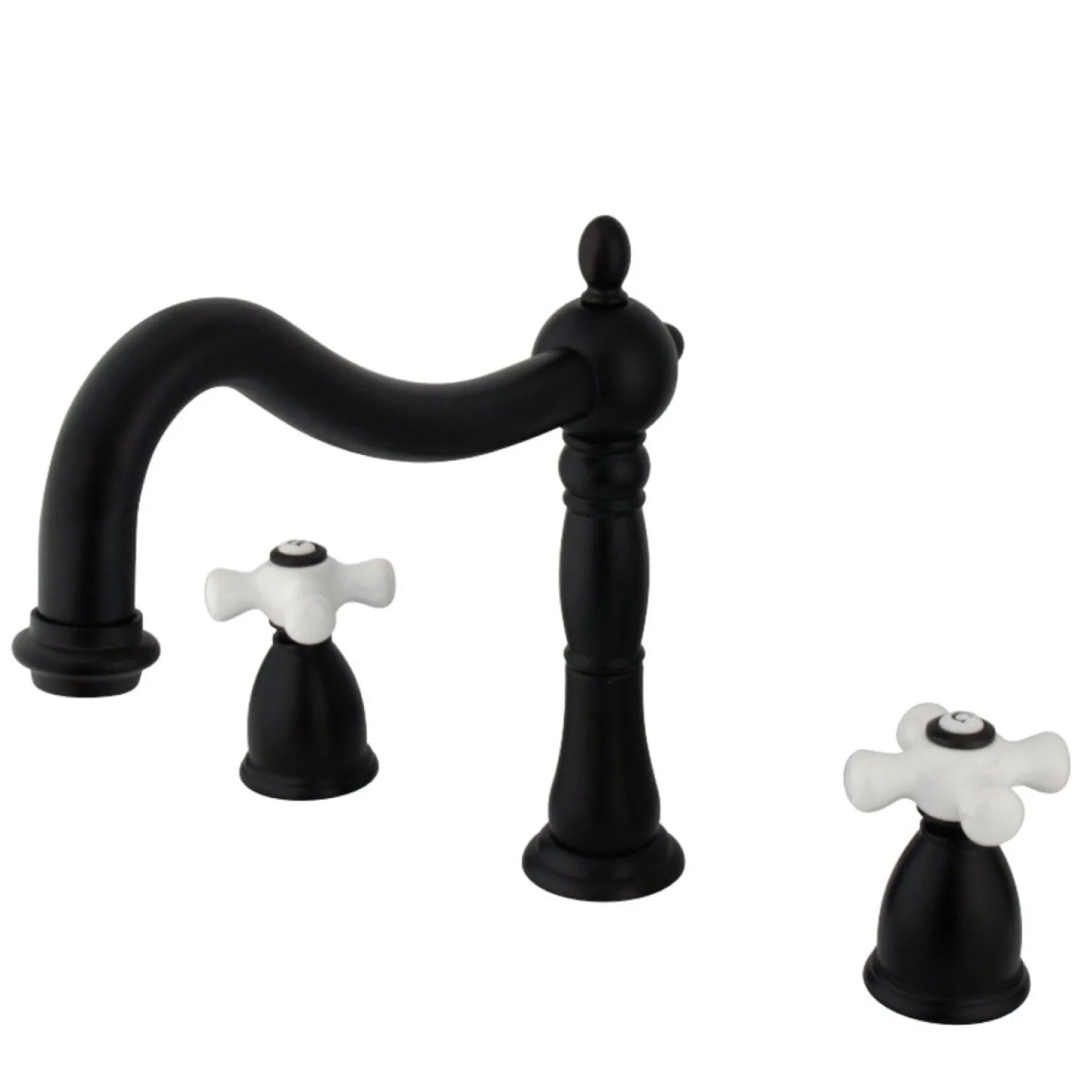 Discount Heritage Two-Handle Roman Tub Filler Tub Faucets