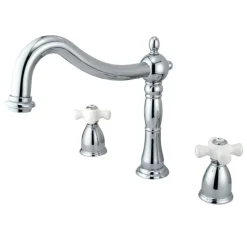 Discount Heritage Two-Handle Roman Tub Filler Tub Faucets