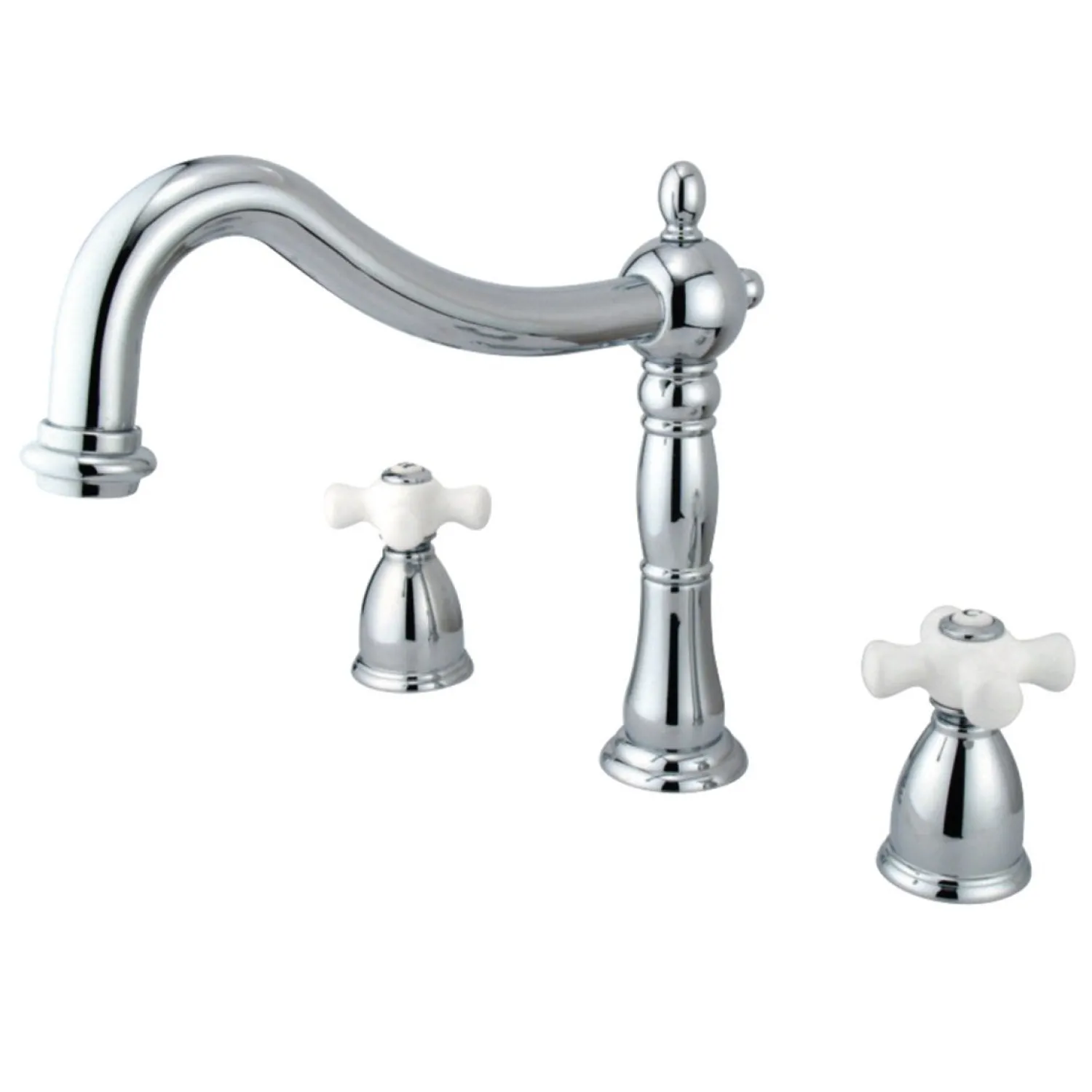 Discount Heritage Two-Handle Roman Tub Filler Tub Faucets