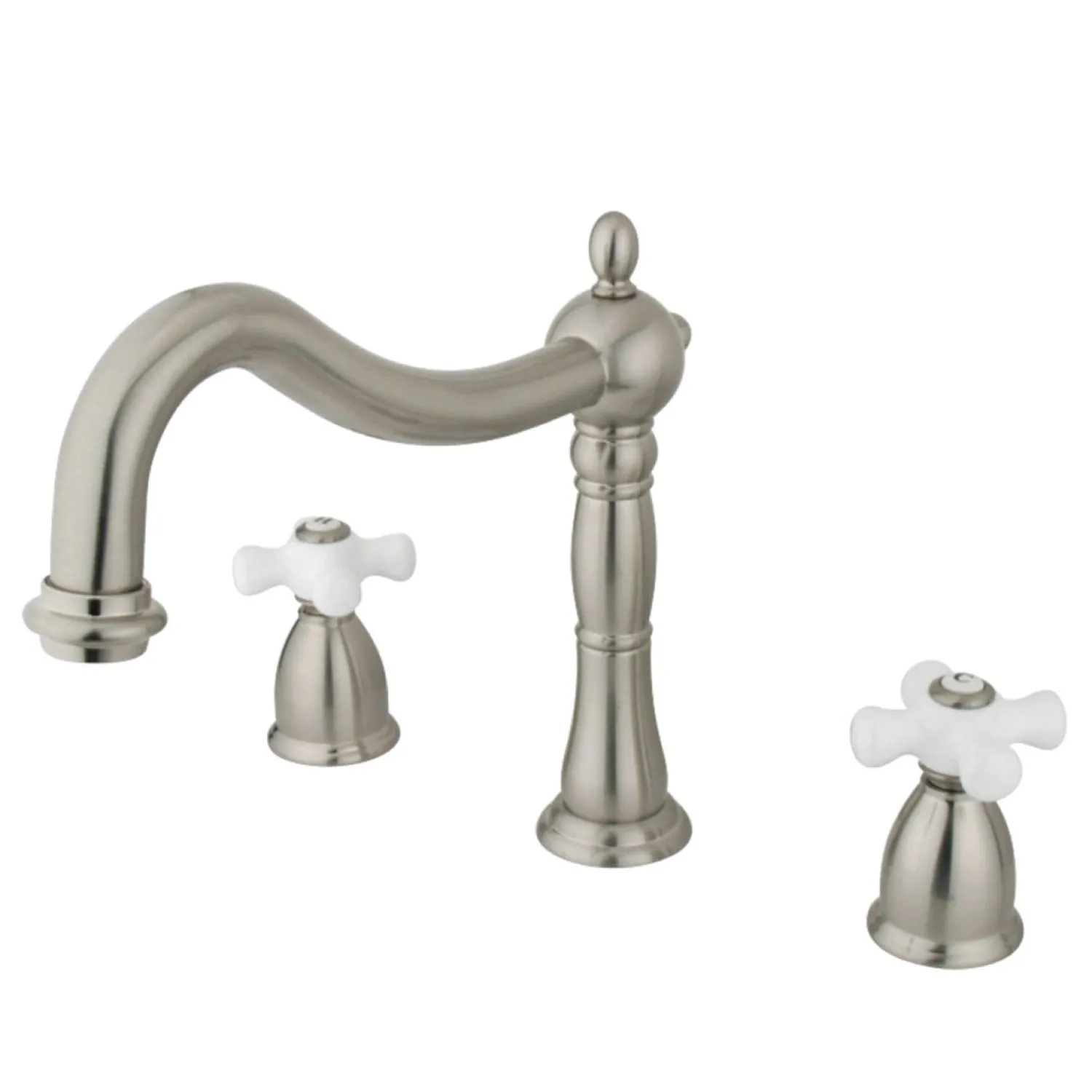 Discount Heritage Two-Handle Roman Tub Filler Tub Faucets