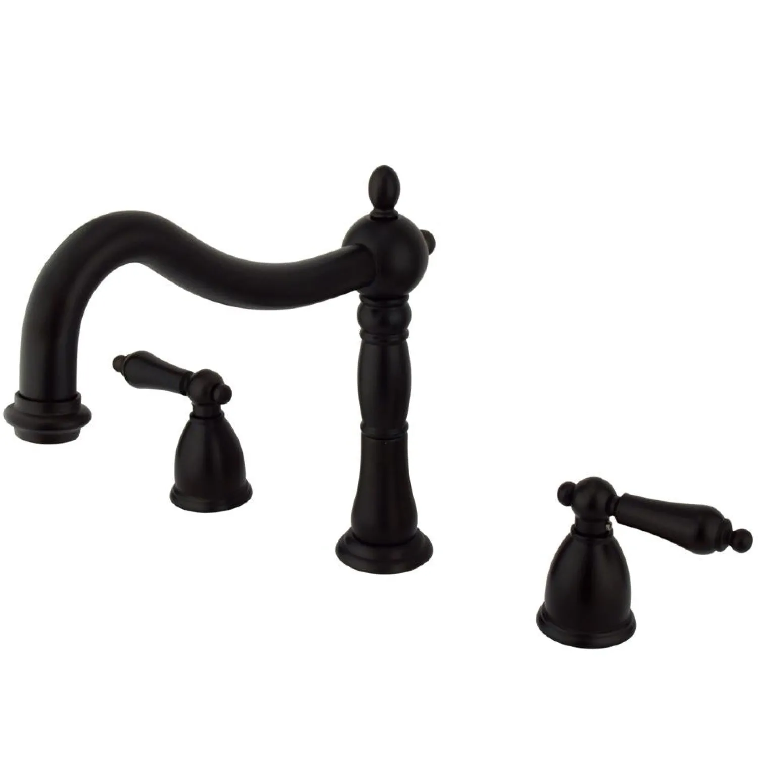 Outlet Heritage Two Handle Roman Tub Filler Tub Faucets