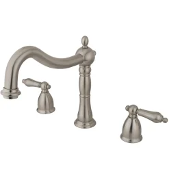 Outlet Heritage Two Handle Roman Tub Filler Tub Faucets