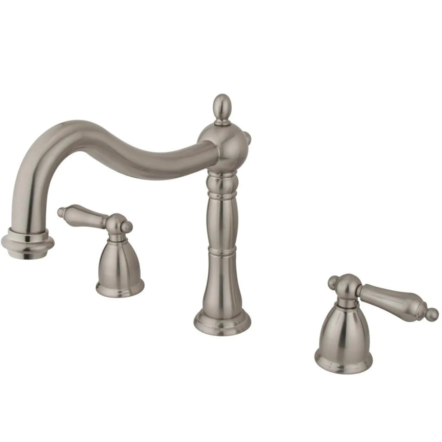 Outlet Heritage Two Handle Roman Tub Filler Tub Faucets