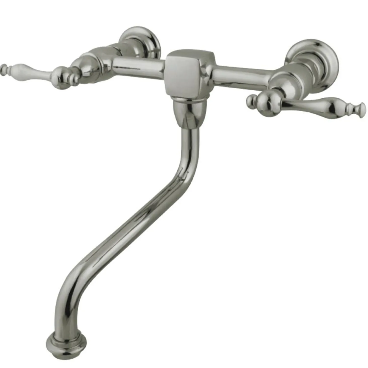 Sale Heritage Wall Mount 2-Handle Lever Bathroom Faucet Wall Mount