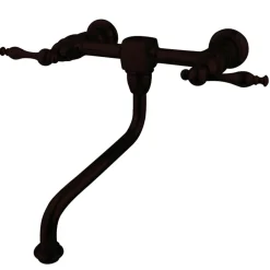 Sale Heritage Wall Mount 2-Handle Lever Bathroom Faucet Wall Mount