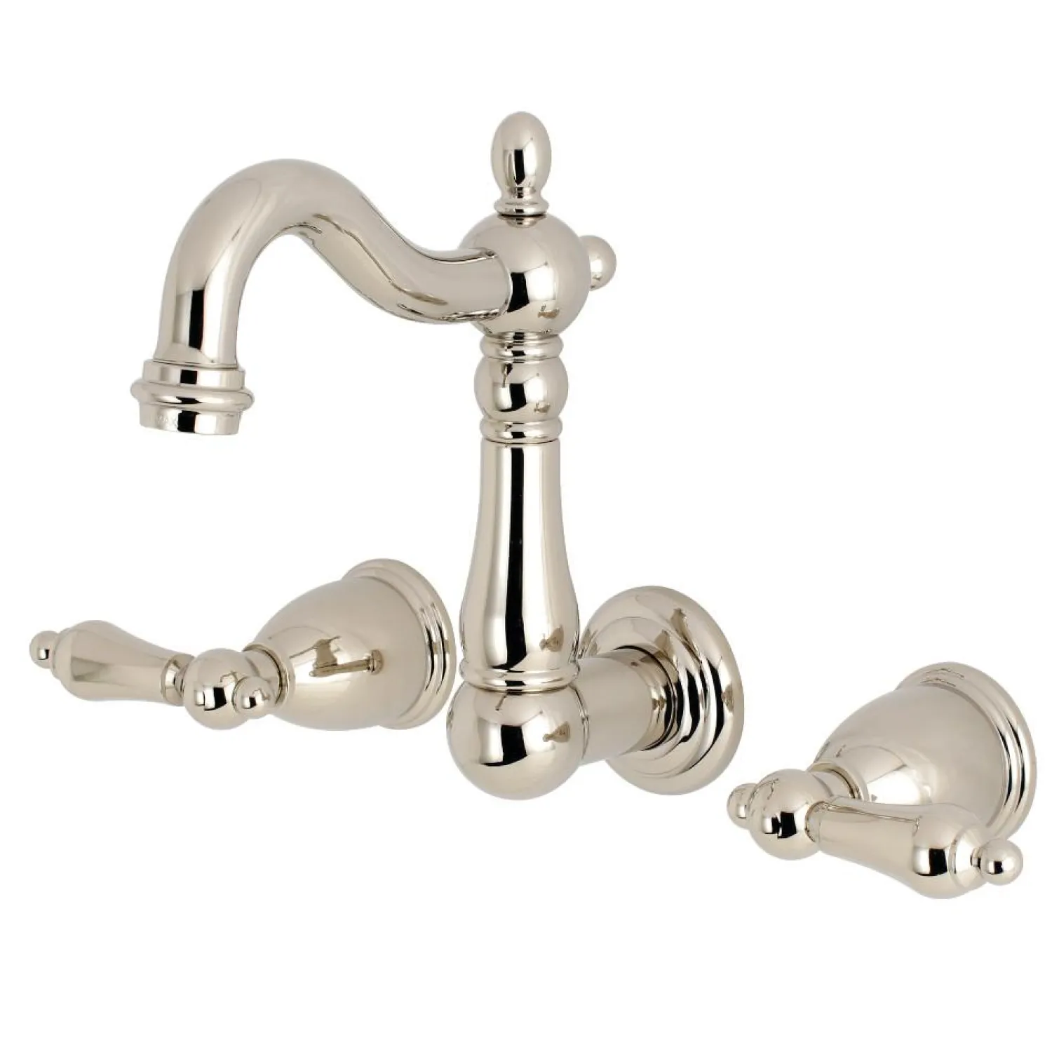 Clearance Heritage Wall Mount 3-Hole Bathroom Faucet Wall Mount