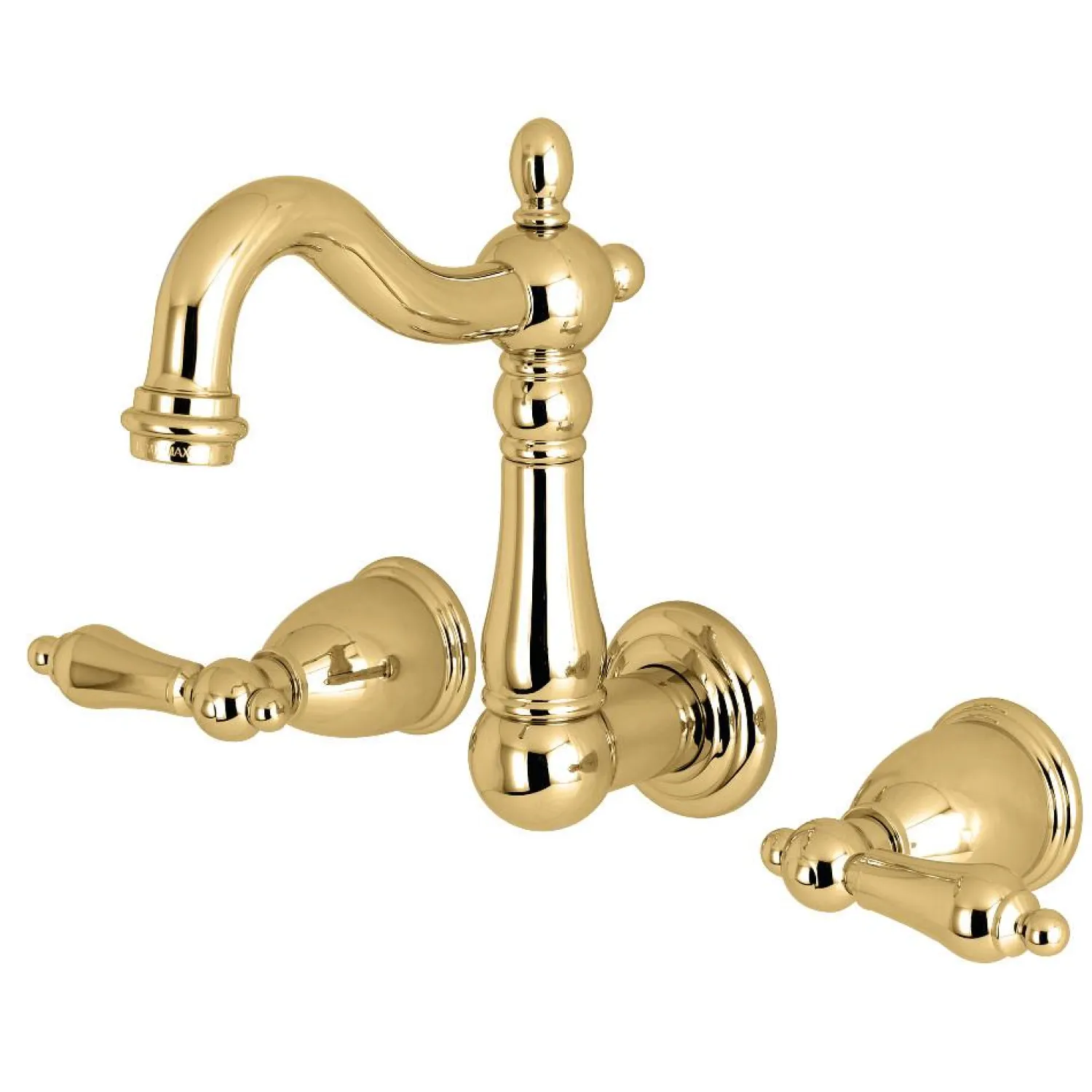Clearance Heritage Wall Mount 3-Hole Bathroom Faucet Wall Mount