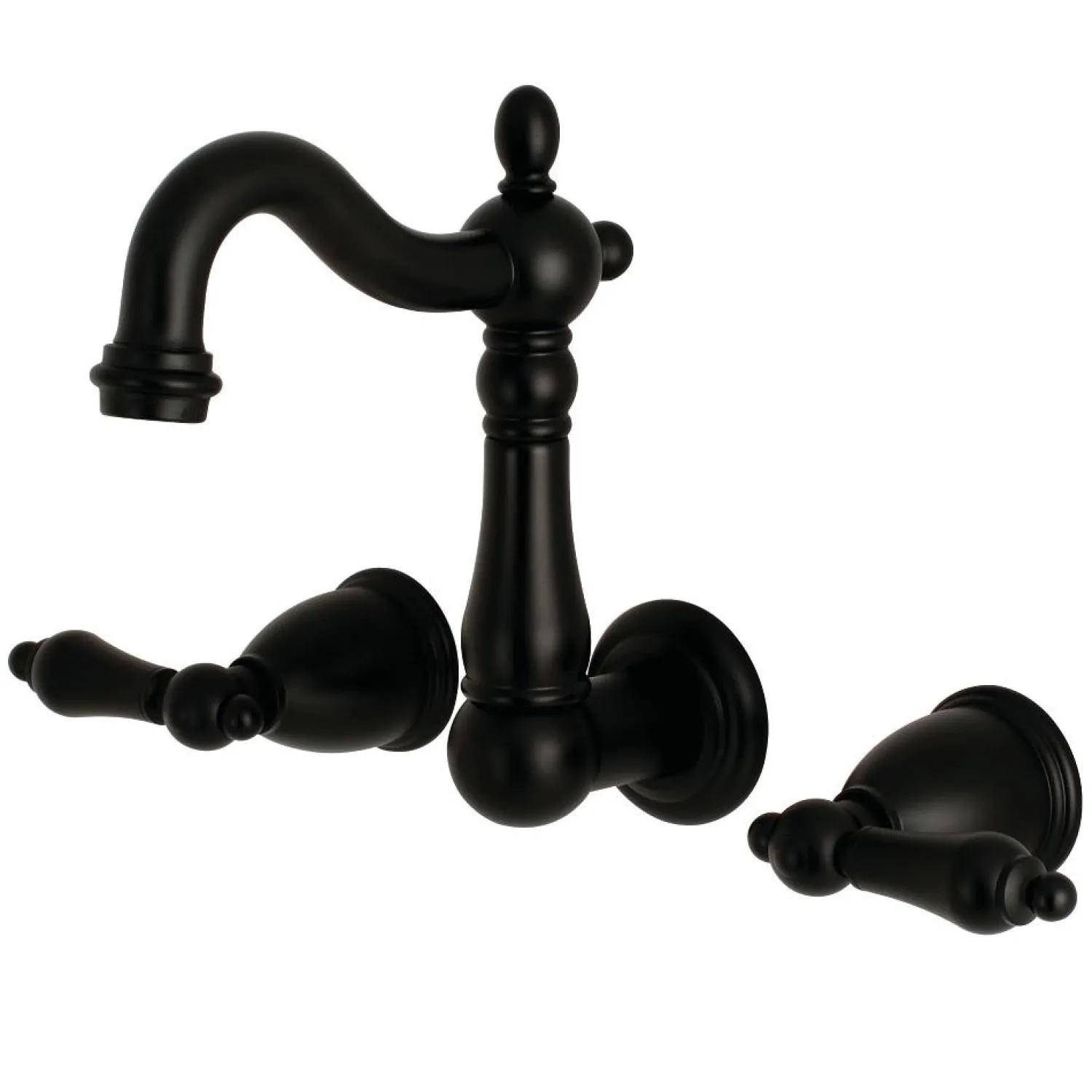 Clearance Heritage Wall Mount 3-Hole Bathroom Faucet Wall Mount